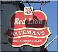 Sign for the Red Lion, Mumby