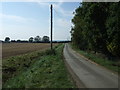 Road towards Field House Farm