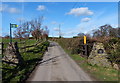 Brook Road near Hangingstone Farm