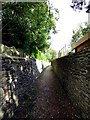 A lane to the church