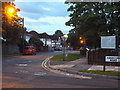 TQ1791 : Old Church Lane, Stanmore, at dusk by Malc McDonald