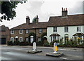 TQ2497 : Cottages opposite Church of St Mary the Virgin, Hadley Green Road, Barnet by Christine Matthews