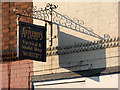 Beeston: shop sign and shadow