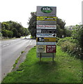 Hope Mills Business Centre nameboard, Thrupp