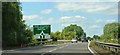 A1 approaching Sandy Roundabout