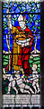 Stained glass window, St Nicholas