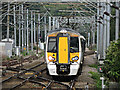 Train approaching Stansted Mountfitchet