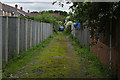 Alleyway off Sparvell Road