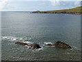 Q3809 : Tidal rocks in Smerwick Harbour by Oliver Dixon