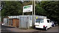 Electricity substation below High Street, Newbridge