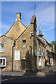 Tower displaying list of toll charges, High Street