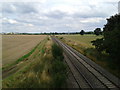 Great Western main line to London, looking east from Patney Bridge