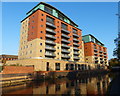 Apartment blocks on Bath Lane