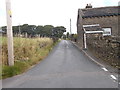 SE0319 : Cross Wells Road - viewed from Ripponden Old Lane by Betty Longbottom