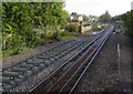 Railway north from Newbridge railway station