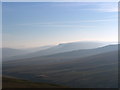 SD8592 : Buttertubs Pass with Ingleborough in the distance by I Love Colour
