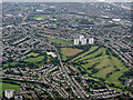 Knightswood from the air