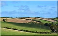 View east from Chivelstone Cross, Devon