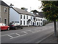 Buildings at the western end of the centre of Hilltown