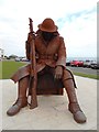 NZ4349 : The Statue of ' Tommy', Seaham War Memorial by Bill Henderson