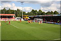 Crawley Town defend a Yeovil Town corner