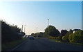 Grimsby Road (A16) approaching roundabout