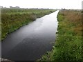 The River Torne during a rainstorm