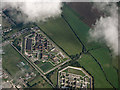 Sheppey prisons cluster from the air