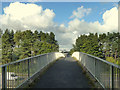 Footbridge over M58