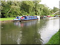 Drifter, narrowboat on Paddington Branch canal