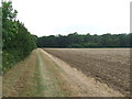 TL7039 : Footpath To Park Wood by Keith Evans
