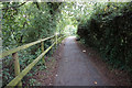 Coastal path on Winding Way, Gurnard