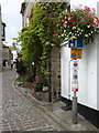 Road sign at the bottom of Bunkers Hill St Ives