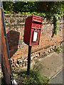 TM1166 : Brockford Street Postbox by Geographer