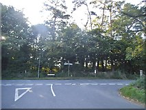TQ3841 : Blackberry Road at the junction of Felcourt Road by David Howard