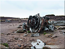 SK0994 : Aircraft wreckage by Stephen Burton