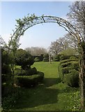 SP2429 : Topiary garden, Chastleton House by Derek Harper