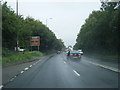 ST2482 : A48 at City of Newport boundary by Colin Pyle