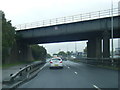 A48 Spytty Road passing under railway