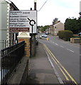 Directions sign, Cwmavon Road, Blaenavon