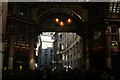 View up Whittington Avenue from Leadenhall Market #2