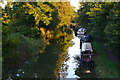 Last of the sunlight on the Kennet and Avon Canal