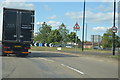 SU9679 : Roundabout, A355 by N Chadwick