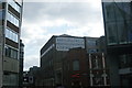 View of a sign of Barclay & Fry Ltd Printers, Stationers and Tin Box Makers from Southwark Street