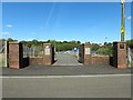 Gate to King George V Field at Capel Hendre