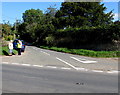 Waiting for the tractor cavalcade in Old Gore, Herefordshire