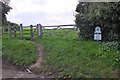 Footpath onto Golden Hill, Harbledown