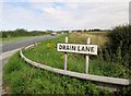 Junction  of  Drain  Lane  and  the  A614  Howden  Road