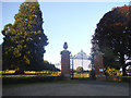 Estate entrance on Leverton Lane