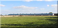 Chicken sheds at Oxleaze Farm